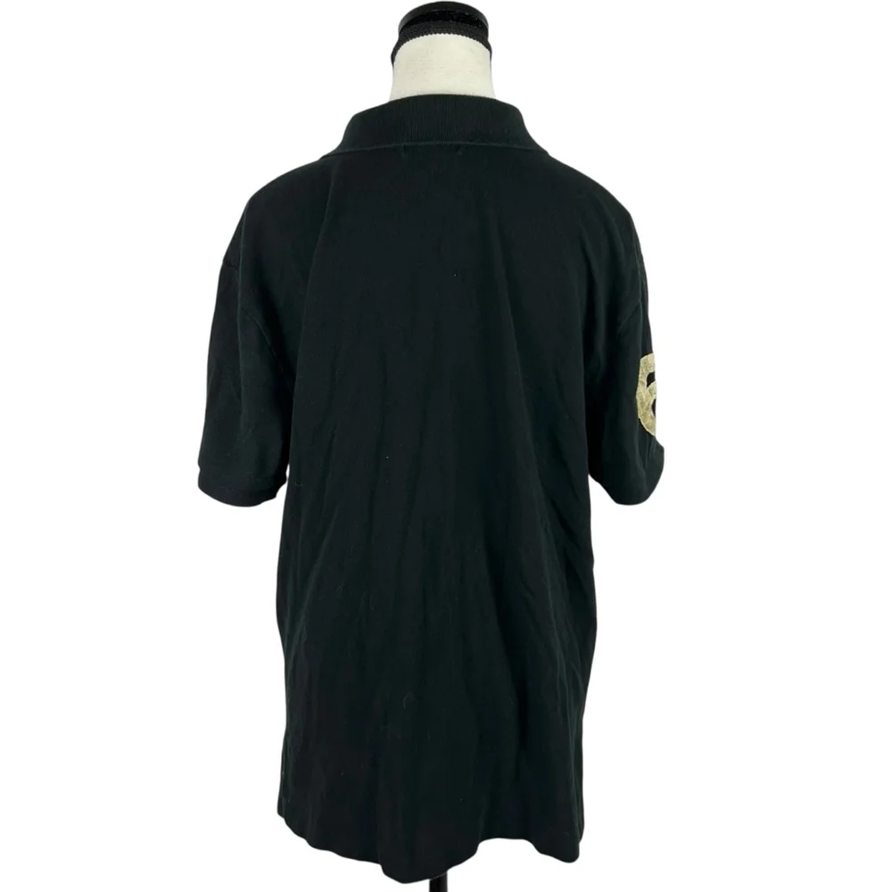 Ralph Lauren Polo Jeans Co Vintage Polo Shirt Mens L Black Golf Preppy Casual